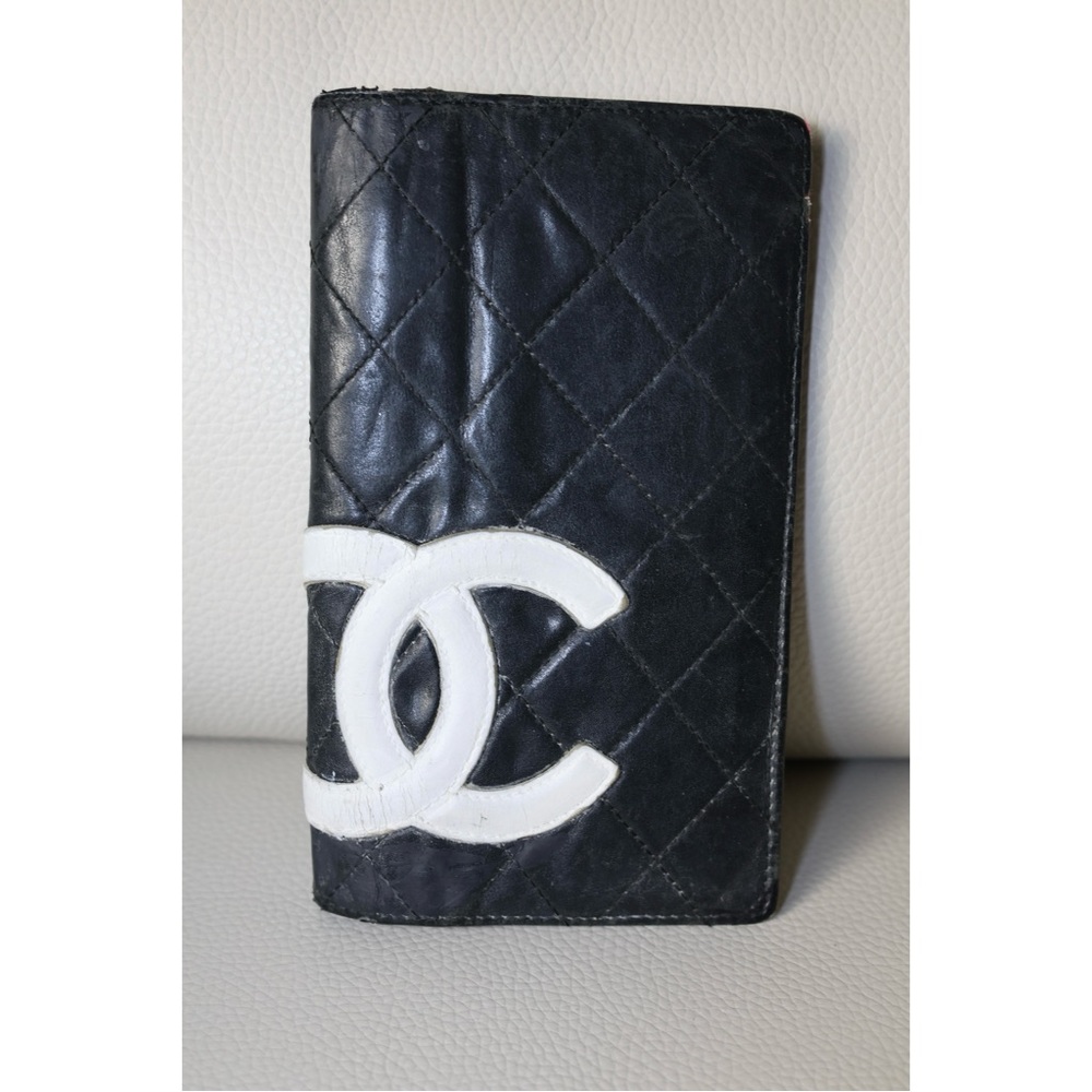 CHANEL Quilted Cambon Long Wallet